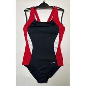 Ewedoos  Athletic, Adjustable Strap, Tummy Control Swimming Suit,‎ SM